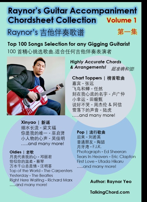 Product picture Raynors Guitar Accompaniment Chordsheet Collection Volume 1